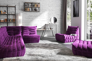 Стильный и удобный диван ДеФранс для большой гостиной, стильная модель по вашим размерам, на заказ, доставка по России